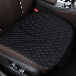 1pc Linen Embroidered Car Seat Cover - Universal car seat cushion breathable to protect your car seat in all seasons