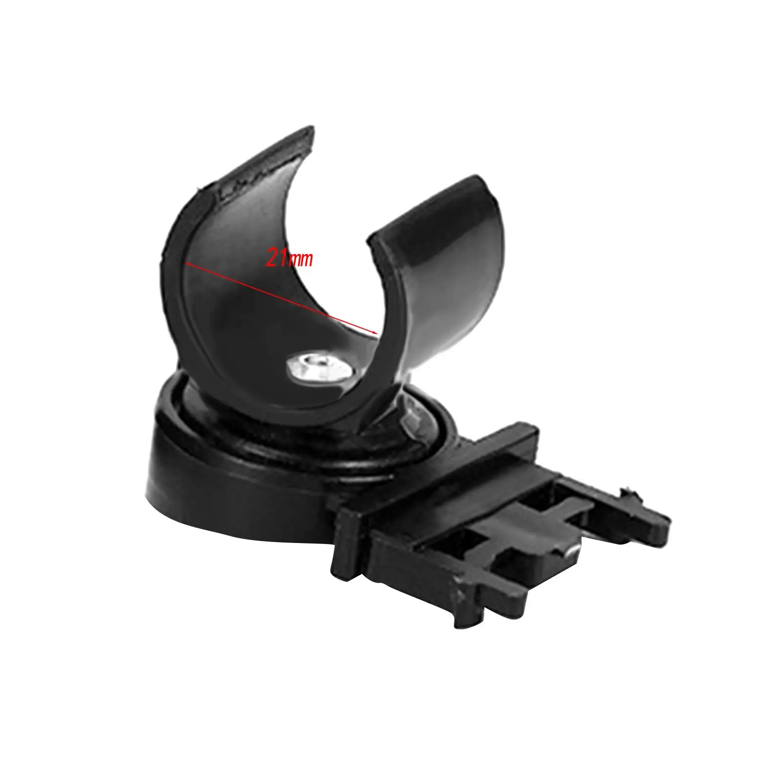 Flashlight Mounting Bracket Helmet Holder Plastic Clamp for Helmet Light Easy Install Spare Accessory