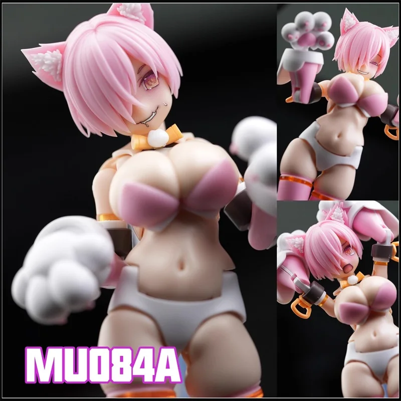 

SH STUDIO MU084A 1/12 Soldier Goddess Device PUNI MOFU Hair Style Resin GK Modified Parts Model Accessories In Stock