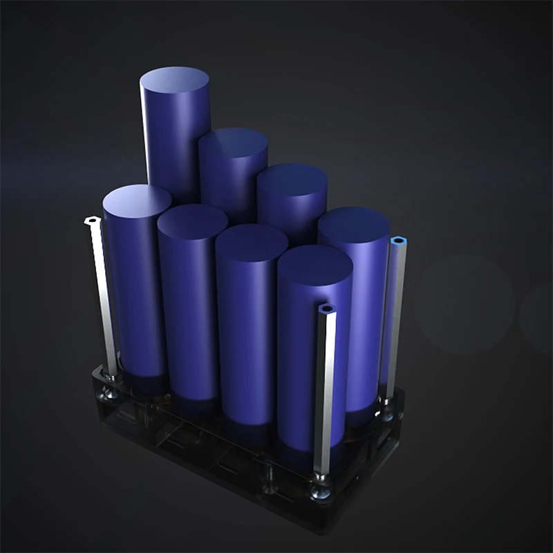 21700 Battery Pack 18650 holder Power Bank Case DIY Power Wall Battery Storage Box Slot Batteries Container With Hard 6P Box