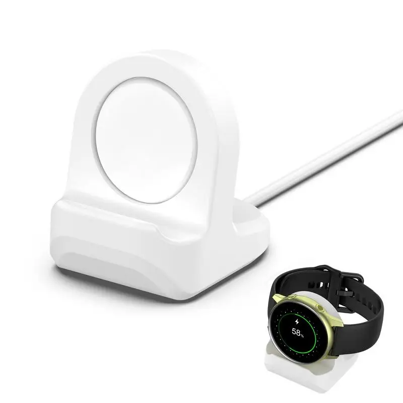 سيليكون تهمة حامل حامل محطة حوض forGoogle PixelWatch المحمولة شاحن كابل حامل ساعة عرض للساعات الذكية