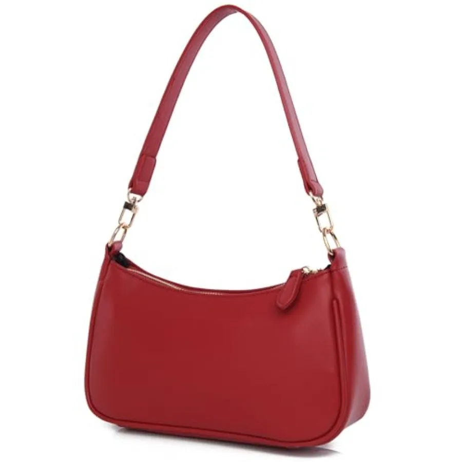 

Женская сумка через плечо, классическая ретро-модель, маленькая сумка-хобо, клатч, сумка-тоут с застежкой-молнией