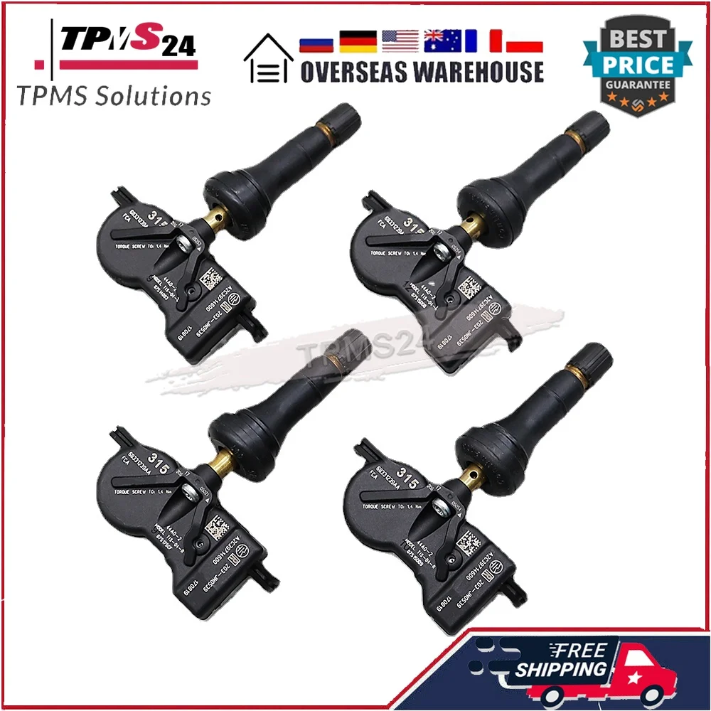 

TPMS Датчик для 2018 JEEP RENEGADE 315 МГц датчик давления в шинах 68331239AA