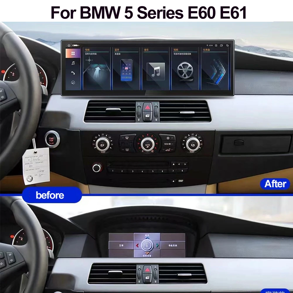 

Автомагнитола для BMW E60 E92 3 Series, мультимедийная стерео-система на Android, экран 15 дюймов 2560*720, 3K, 8 ядер, 8 + 256 ГГц