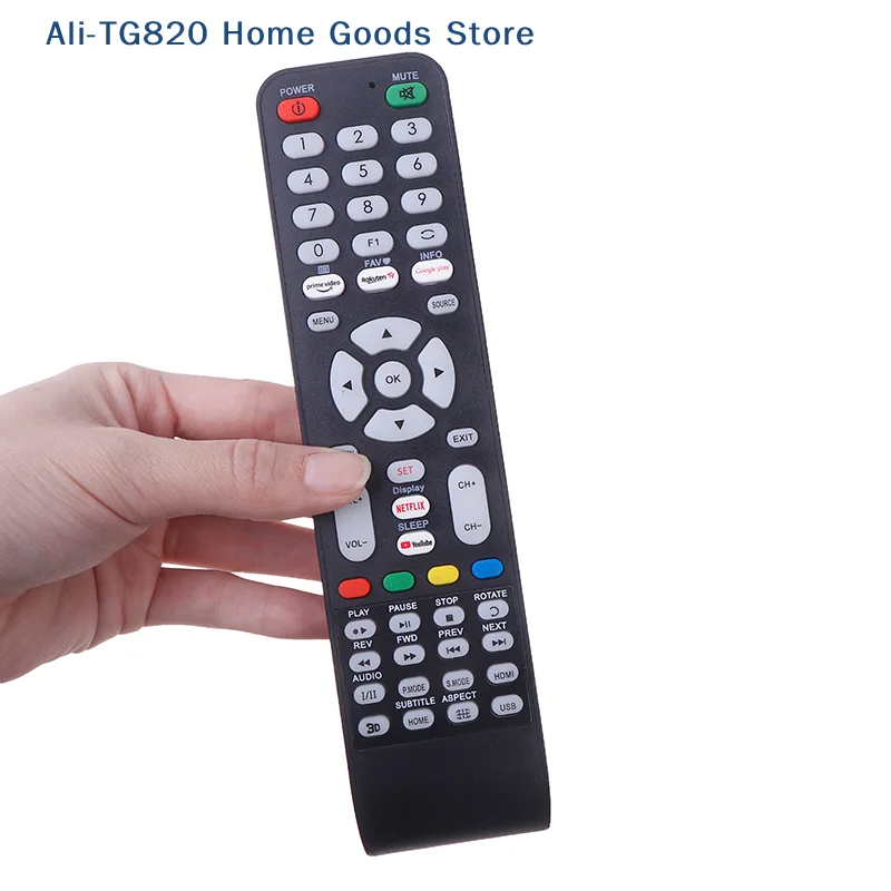 [TG820]1Pcs New RM-L1210 Pro Universal TV Remote Control For SHARP   Hisense Skyworth Haier  LCD LED Smart TV