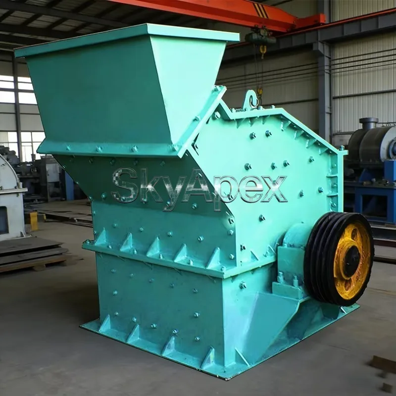 Deposit Fine Stone Crusher Uniform Output Particle Size For Construction Aggregate Production Hard Rock Fine Crushing Processing
