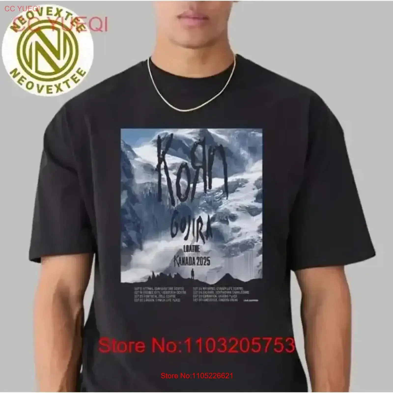 Korn Band Kanada Tour 2025 Canada Dates List Start On September 17 T Shirt Vint…