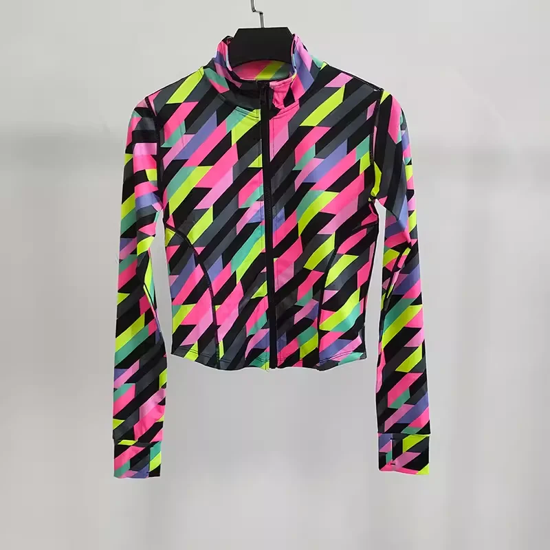 

Women Sports Jacket Running Sport Coat Long Sleeve Fitnes Tops Zipper Yoga Shirt Workout Jacket Gym Clothing Outdoor Sportswear