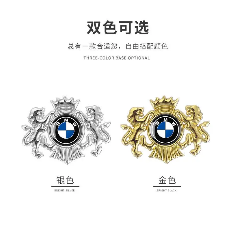 

3D Car Sticker Metal Badge Decor Electroplated Sticker For BMW X1 X2 X3 X5 X4 X6 X7 G30 G20 G32 G11 G12 F40 F30 F20 F10 F34 F07