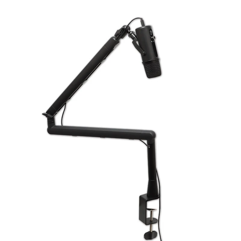 

Microphone cantilever bracket, universal folding aluminum bracket