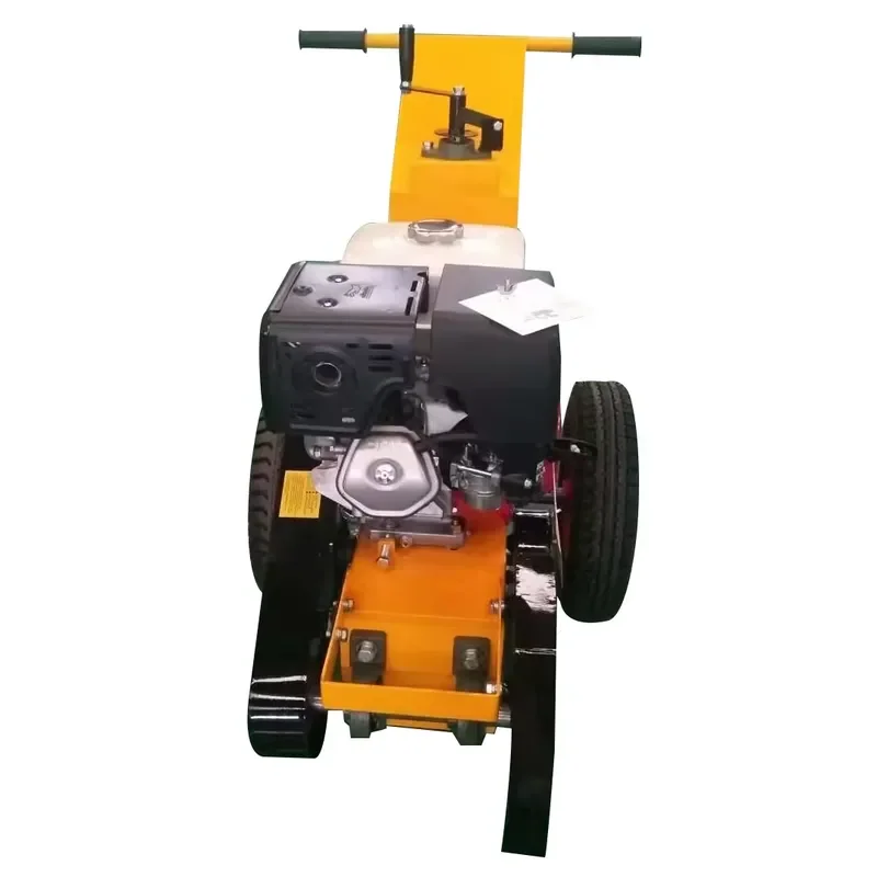 Hand-push Asphalt Pavement Cutter Concrete Floor Expansion Joint Cleaning Machine Hand Wheel to Adjust the Depth of Grooving