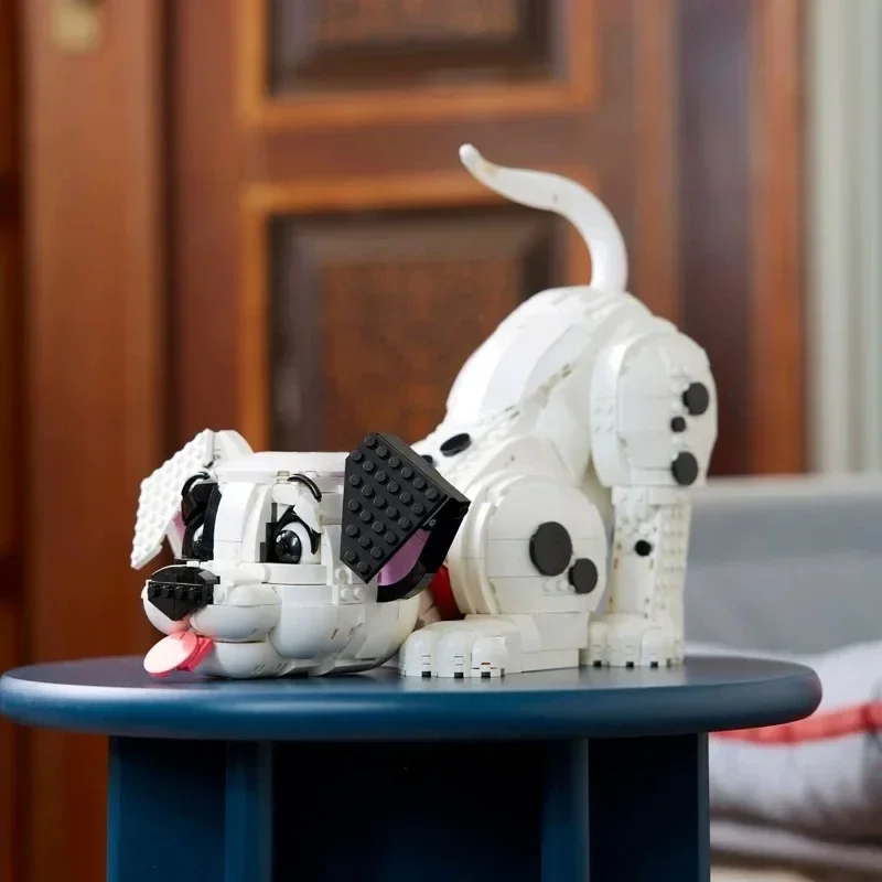 

2025 New Products Cartoon 101 Dalmatians Puppy Model Building Block Diy Creative Assembly Educational Toys for kids Gifts