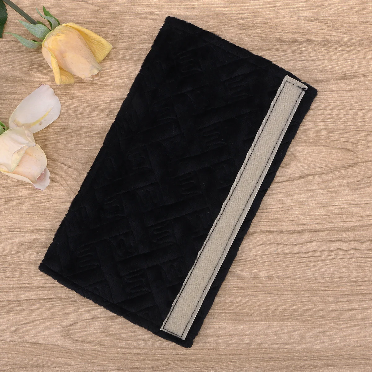 

2Pcs Safety Shoulder Pads Protectors Soft Comfortable Strap Covers Black Cushion for Women and