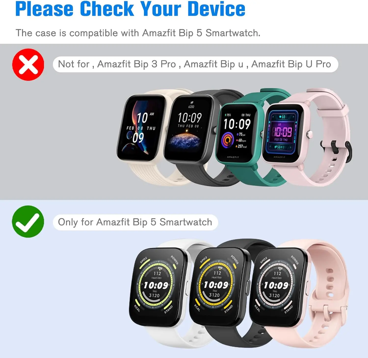Plating Case For Amazfit Bip 5 Unity  Samrt Watch Strap Full Bumper TPU Protective Accessories Screen Protector