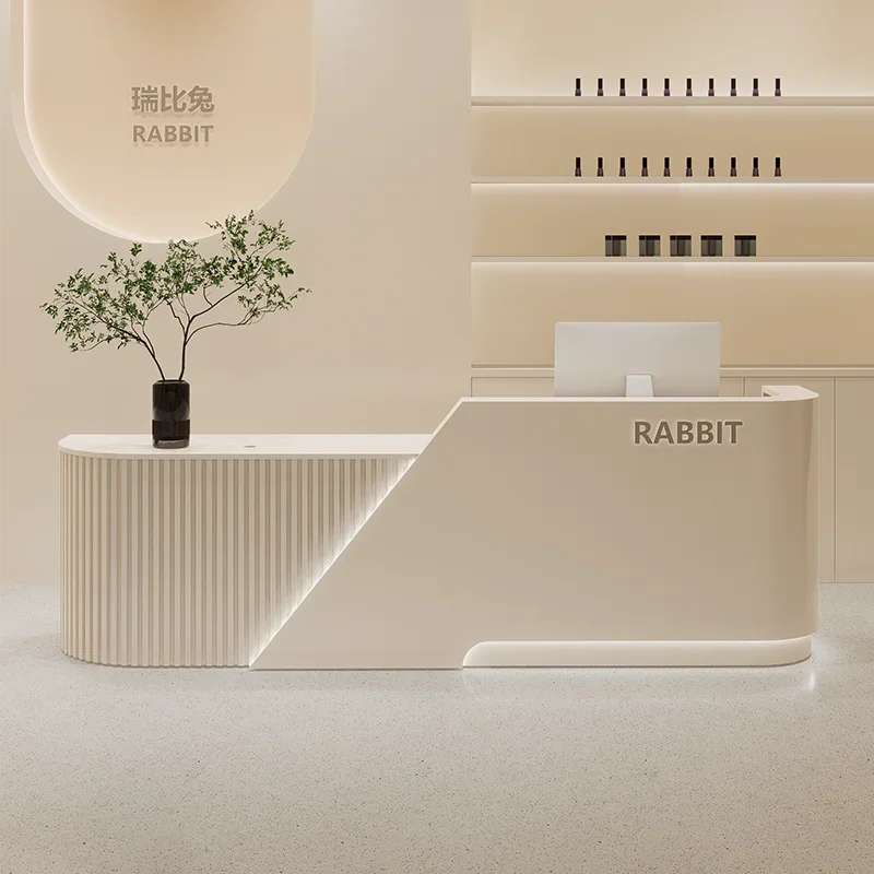 Reception Desks Shop Counter Desk Motion Folding Wall Table Tables Hallway Office Chairs Cash Register Atril Business Cabinets image 4