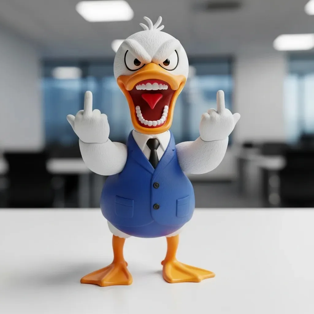 New Angry Animal Statue Ornament Office Desktop Small Ornament Resin Crafts Furniture Small Ornament