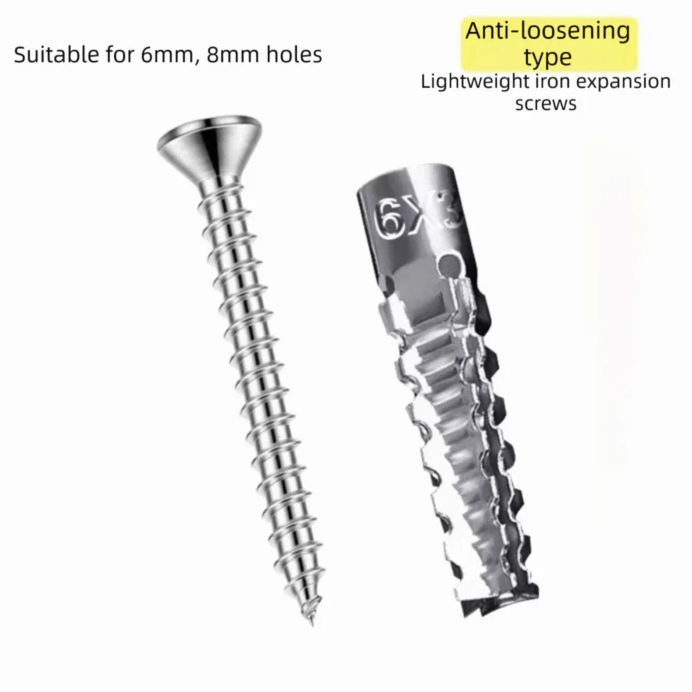 

Анкерный болт зигзагообразной формы для тяжелых нагрузок, с зубчатой насечкой, высокой силой расширения, саморез, металлический/железный материал