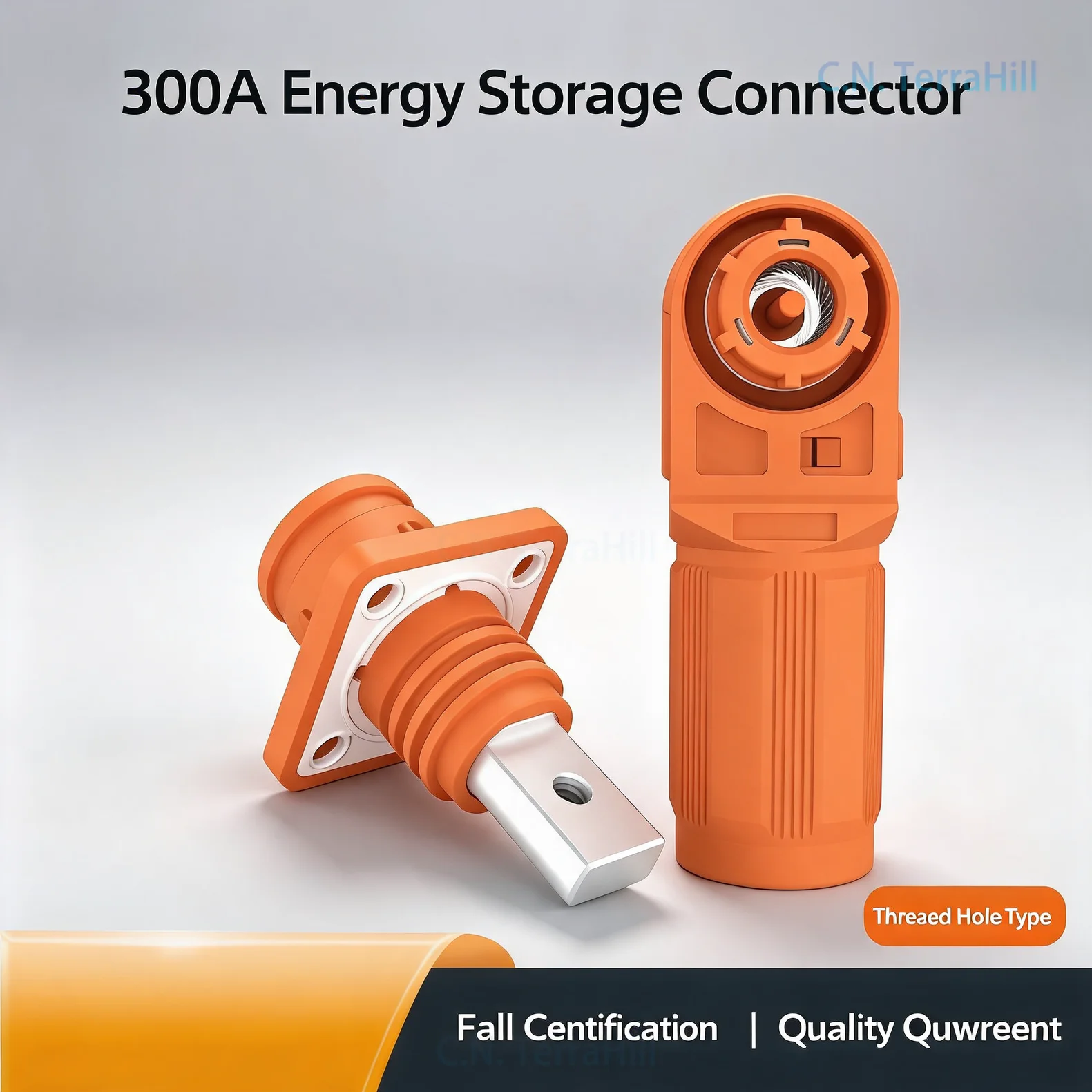 Single Core Energy Storage Battery Connector 200A 250A 300A High Current Quick Connect Wall Mount Terminal