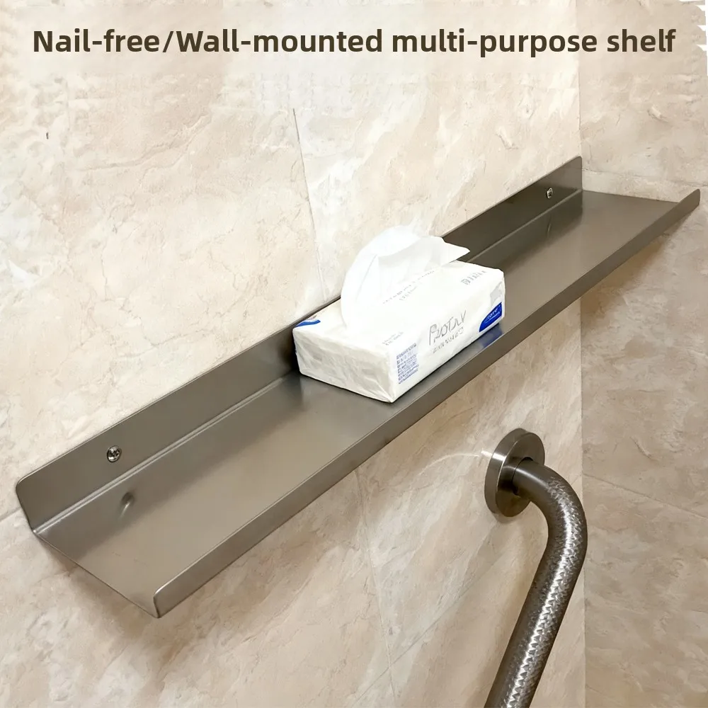 stainless-steel-bathroom-kitchen-wall-mounted-waterproof-shelf-creative-one-row-storage-rack-no-drilling-required