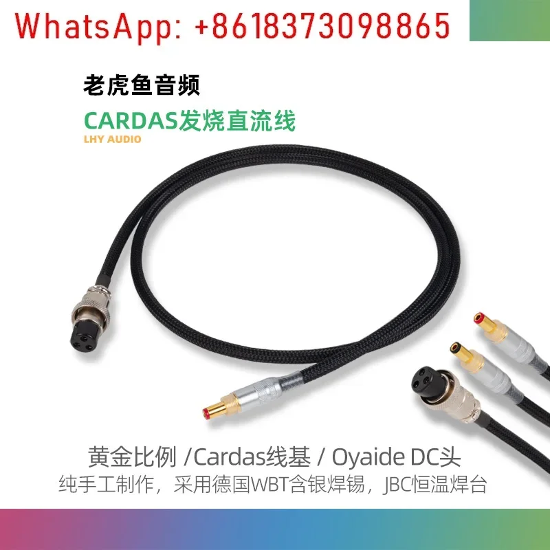 Audiophile Grade DC Cable, Linear Power Upgrade Cardas Cable Base Oyaide Plug