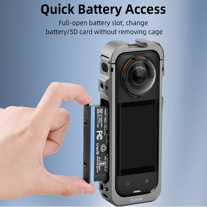 Custodia In Silicone Morbido Per Insta360 X5 – Antigraffio, Antiscivolo E Facile Da Montare