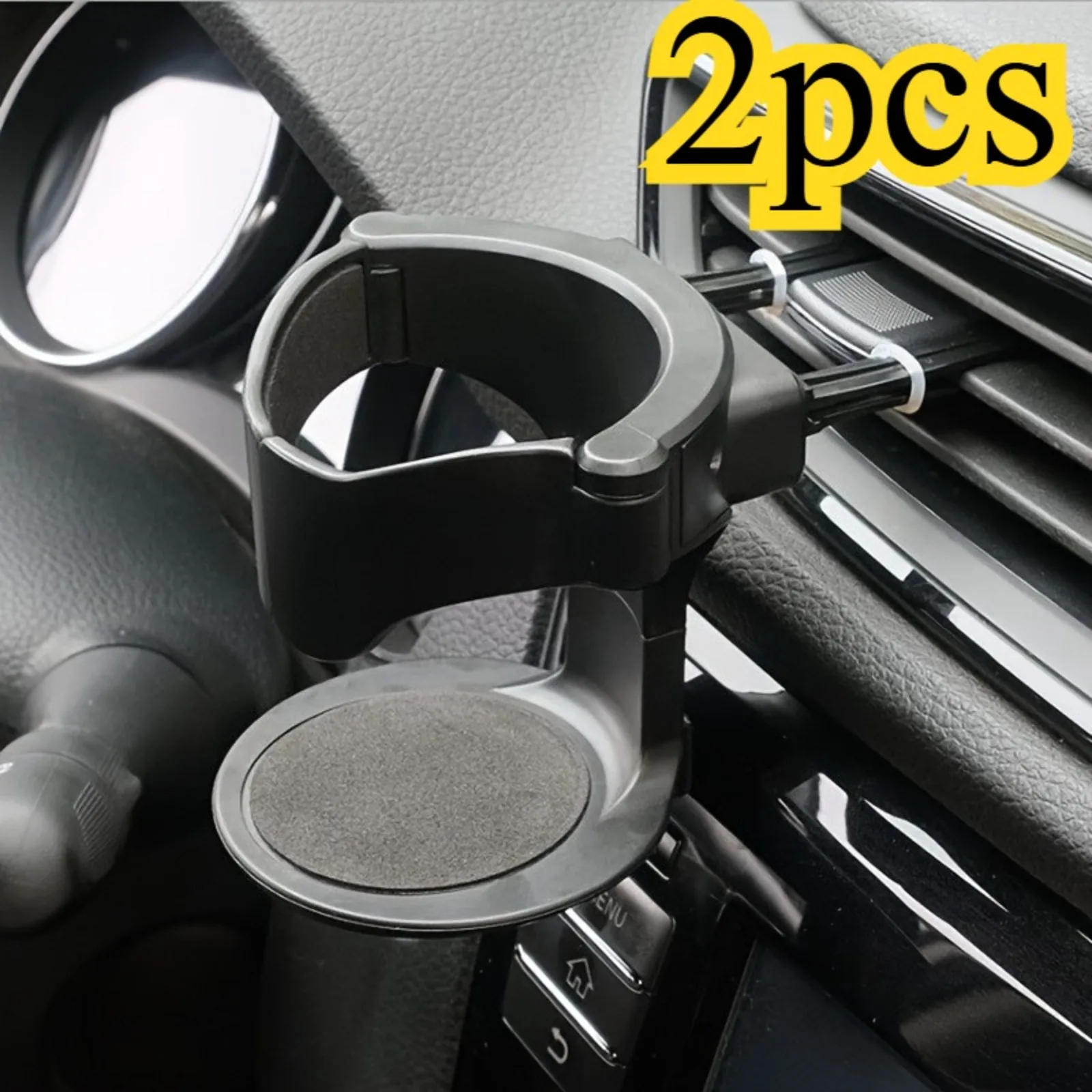 2pcs Universal Car Air Vent Drink Cup Bottle Holder AUTO Truck Water Holders Stands Rack for Ashtray Plastic Bottle Stands