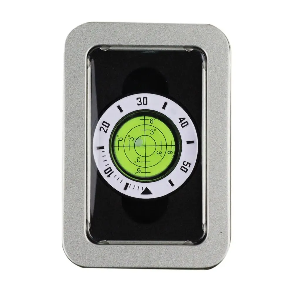

High Precision Level Reading Ball Marker Detachable Level Reading Golf Hat Clip Marker Black Magnetic Golf Ball Marker Boys