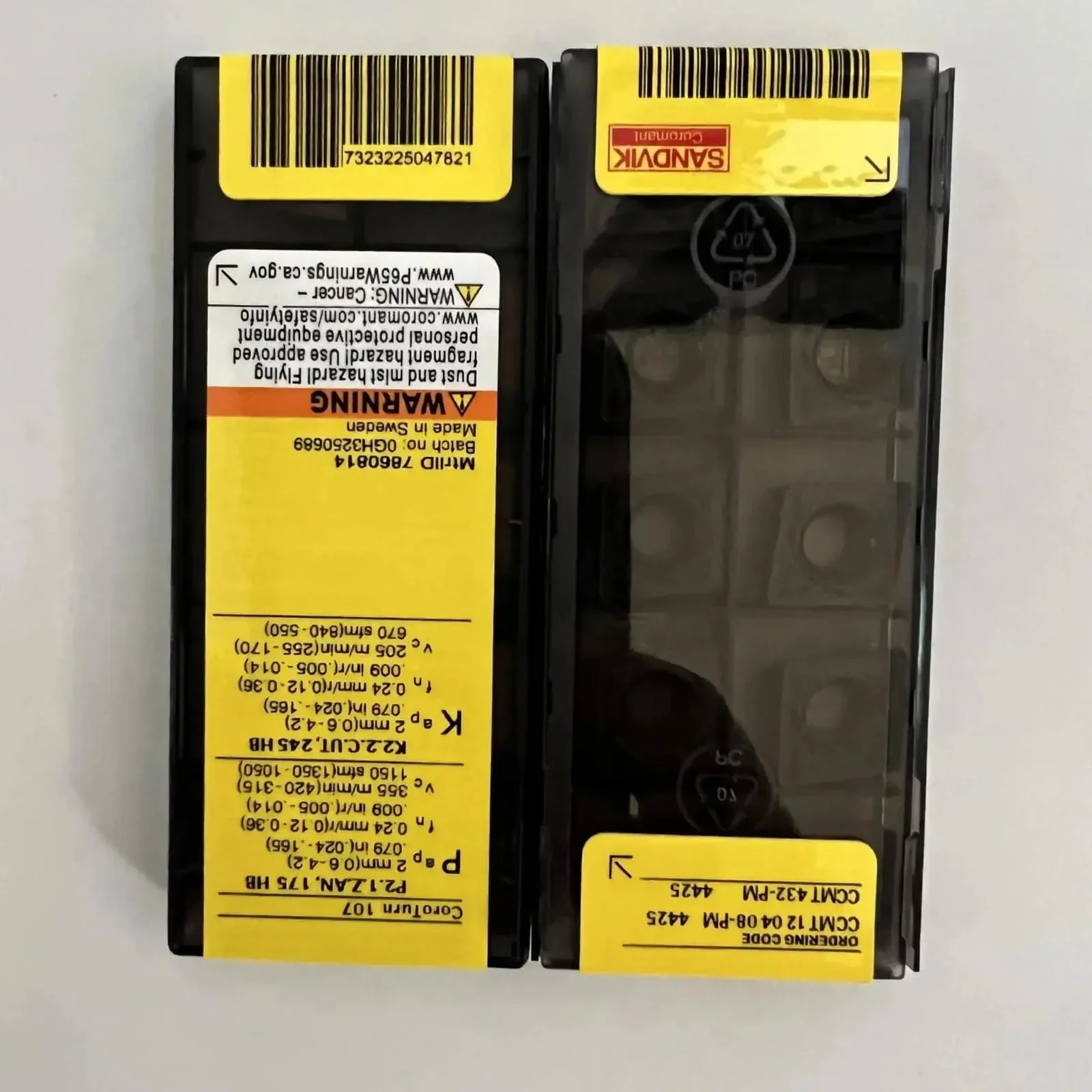 

SANDVIK-Coromant / CCMT120408-PM 4425 / 10 Pcs