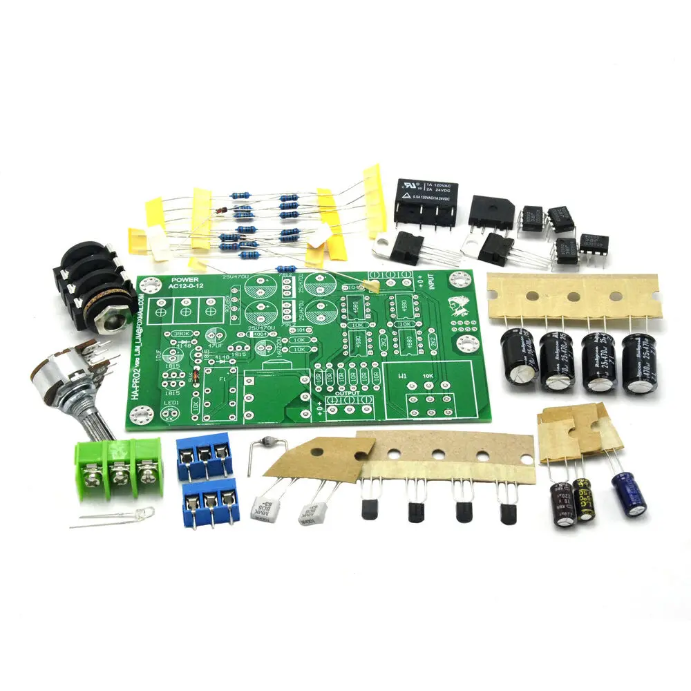 

HA-PRO2 Headphone Amplifier Board Kits DIY ultra-low noise Low distortion by LJM