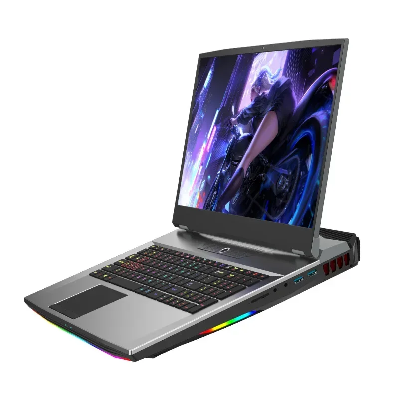 New Product Support Dual Channel Ddr4 High Frequency Memory Colorful Multi Zone Dazzling Game Keyboard Window 10 Laptop Computer