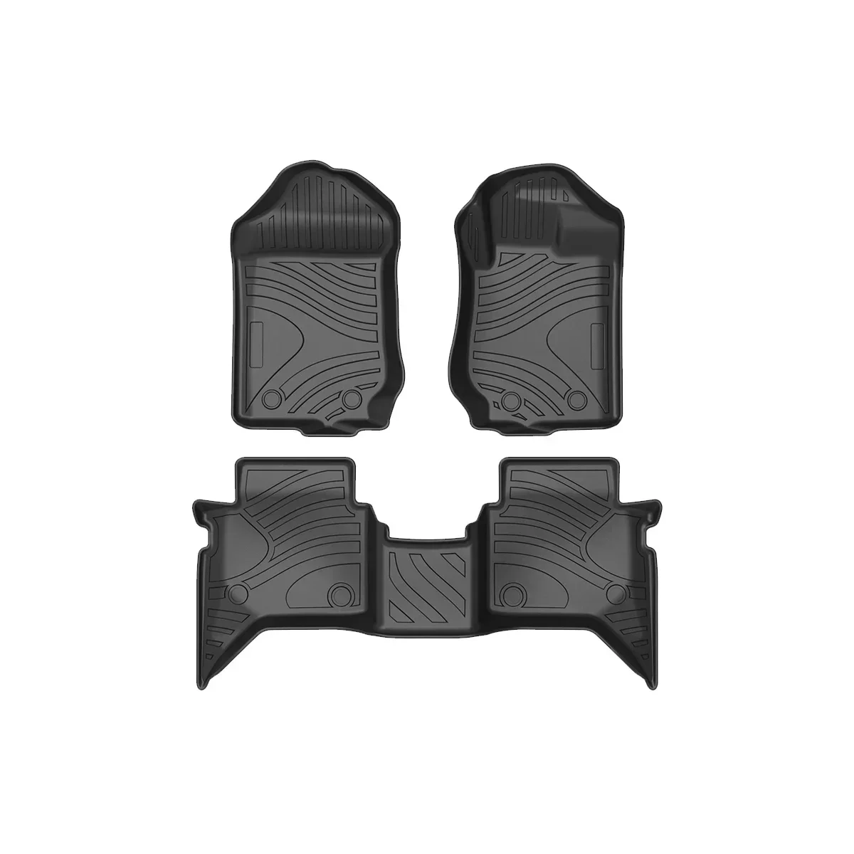 

Car Floor Mat TPE Rubber Waterproof Non-Slip Fully Surrounded Refit Right Hand Drive Car Accessories for Ford Ranger 2015-2022