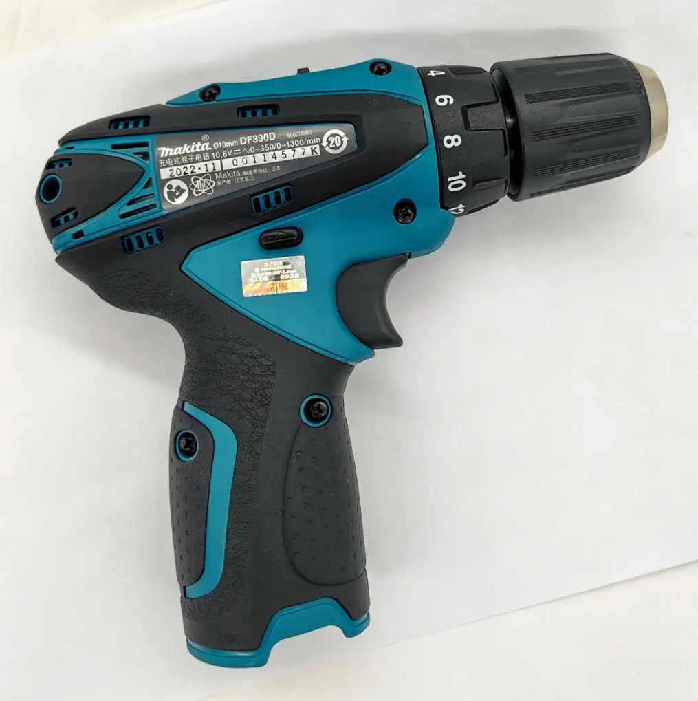 Imagem -06 - Makita Df330d Df330dwe Furadeira sem Fio Driver Bateria e Carregador 10.8v Lxt 1