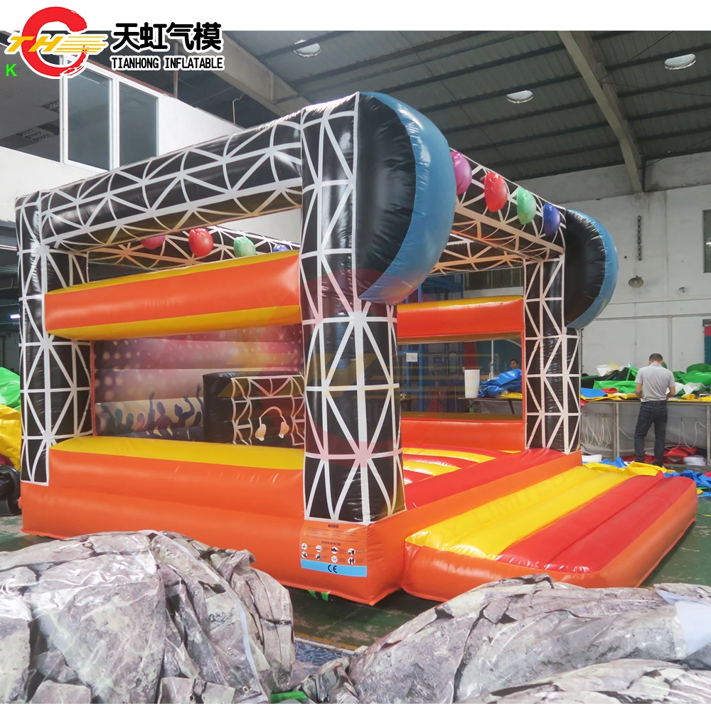 4x3m Carnival Dance Dome Inflatable Disco Bouncer Jumping House for Party Dancing with Blower