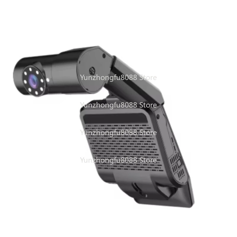Artificial Intelligence Dashboard, Vehicle DVR Wireless, Dual-lens Front Cabin 1080p ADAS Driver Behavior Analysis Dashboard