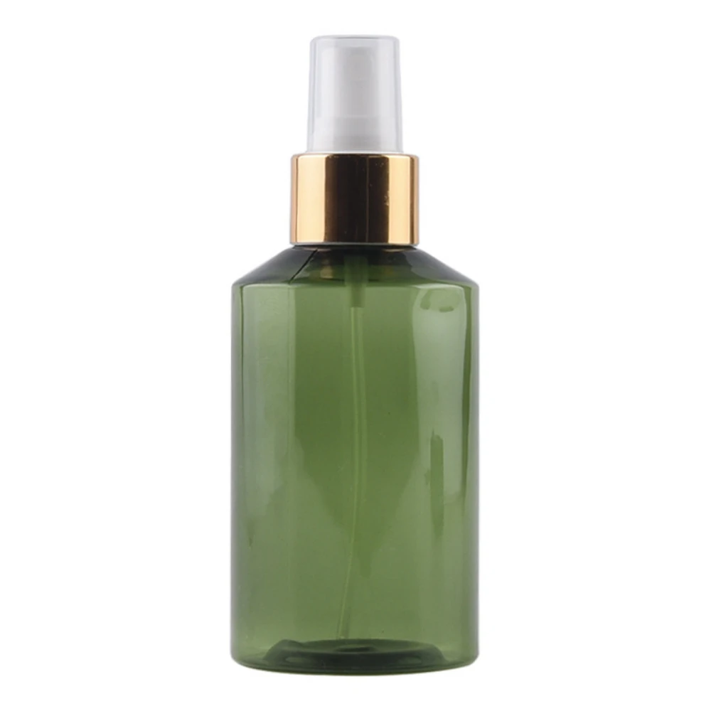 1pcs 150ml Spray Bottle Portable Green Plastic Sprayer Bottle Refillable Travel Perfume Bottle Cosmetic Containers