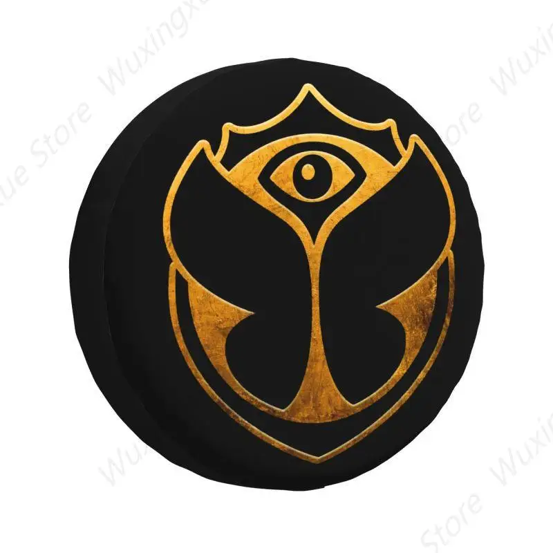 Custom Tomorrowland Spare Tire Cover for Jeep Toyota Mitsubishi Belgian Electronic Dance Music 4WD 4x4 RV Car Wheel Protectors