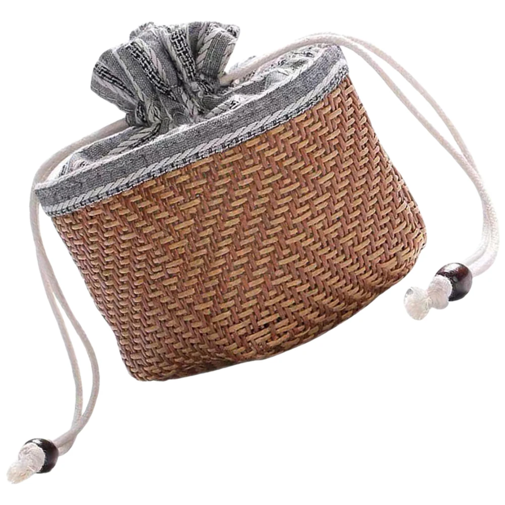 

Cotton Linen Teapot Bag Travel Cups Portable Tea Cup Holder Drawstring Pouch Storage Container Kitchen Bar Accessories