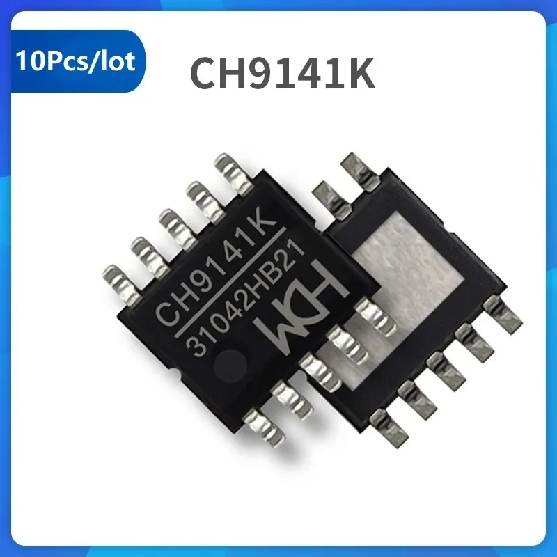 CH9141K Bluetooth Serial Transceiver Chip Low Power Bluetooth Serial Transceiver Chip BLE 4.2 Bidirectional Transmission 10Piece