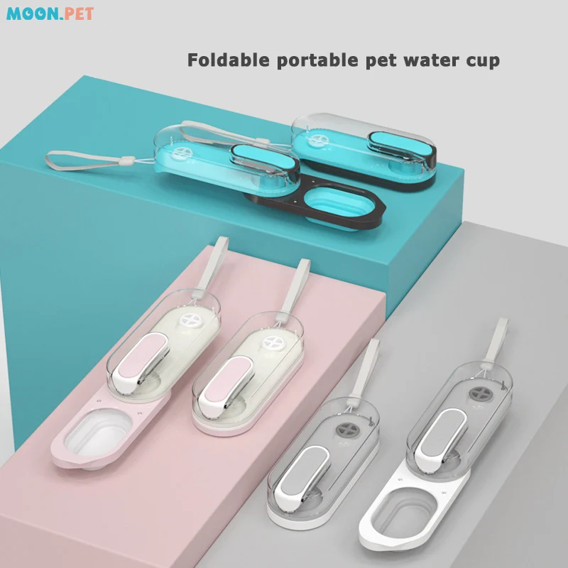 Foldable Dog Outgoing Water Cup Dog Accessories Pet Portable water cup Cats Water Bottle Pet Supplies