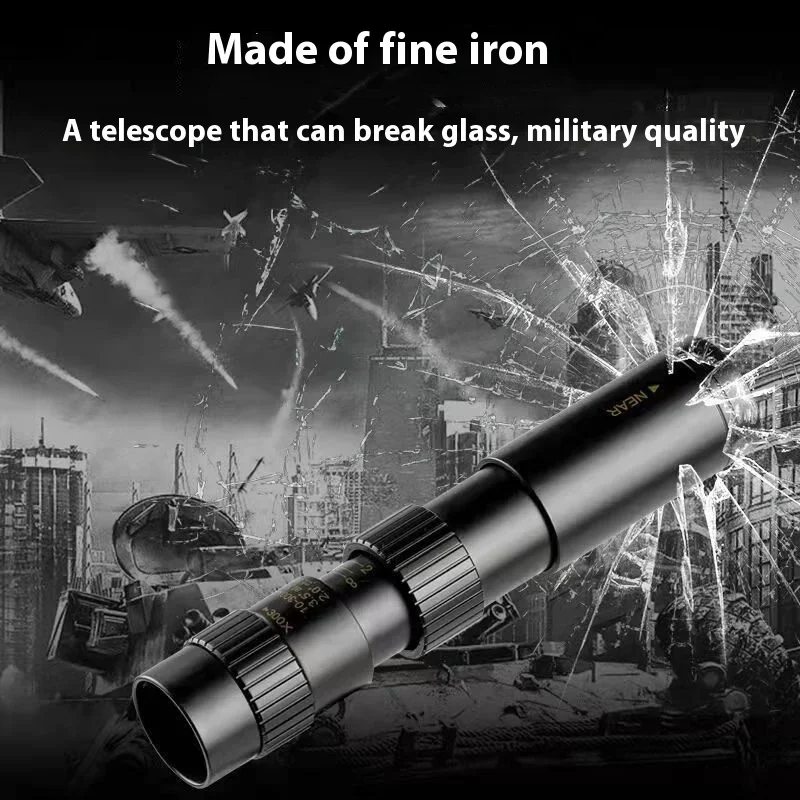 10-300x40Continuous Zoom Monocular Telescope Metal HD High Power Camera Low Light Night Vision