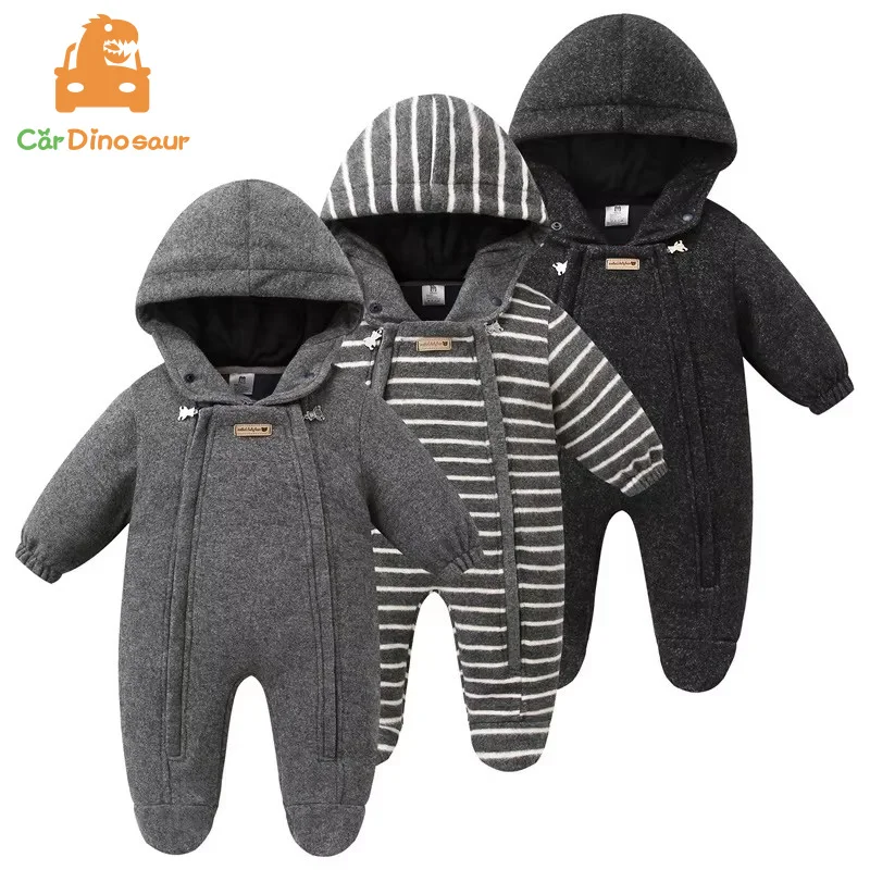 2025 Spring Autumn Winter Warm Clothing 3 6 9 12 24 Month Baby Kids Boys Girls Newborn Toddler Infant New Born Baby Footies