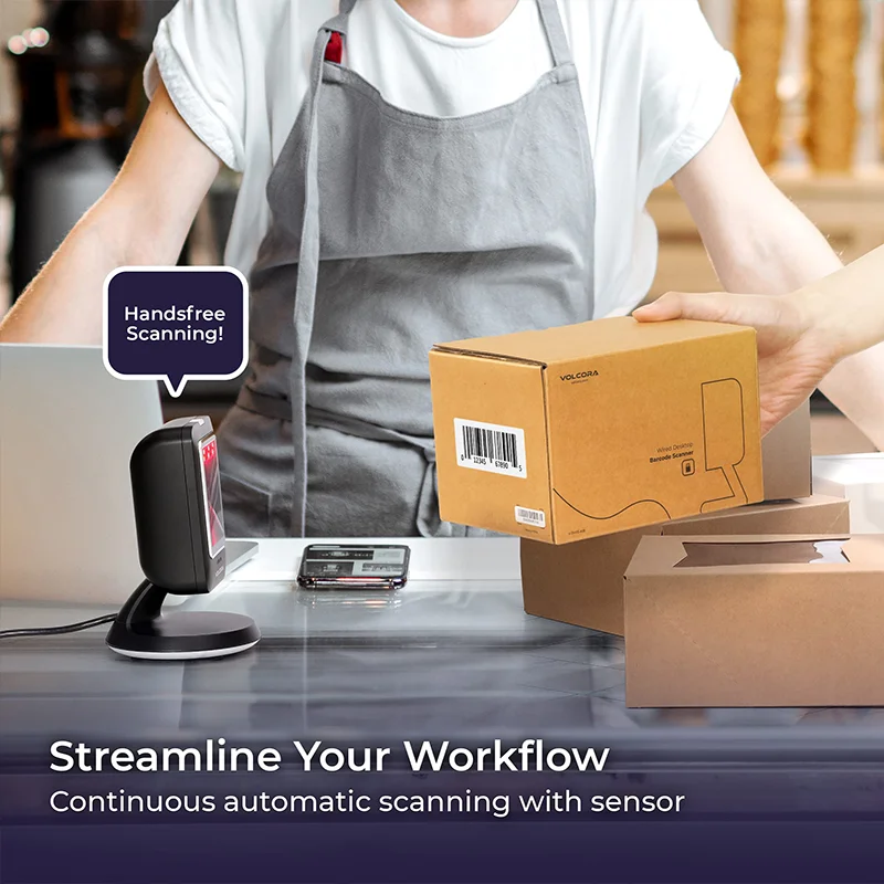 MP6300IR 2D الماسح الضوئي IR الاستشعار الماسح الضوئي قارئ الباركود مع واجهة USB RS232 فائقة الأداء لنقاط البيع