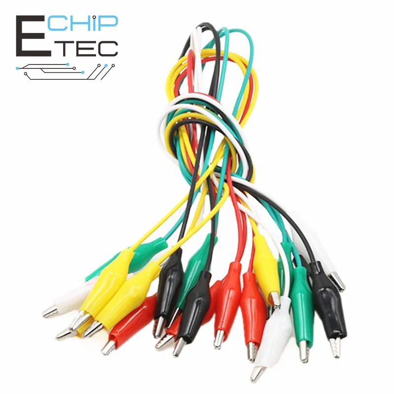 

Free shipping 1PCS/2PCS 10pcs Crocodile clip electronic DIY test lead Double ended Cockroach Clip Test Jumper (large size)