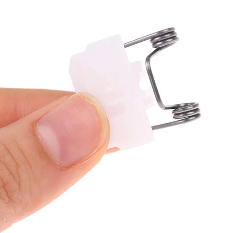 1/2pcs Clipper Accessories Hair Clipper Swing Head Clipper Guide Block Clipper Replacement Parts With Tension Spring
