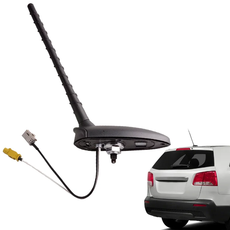 Car Roof AM FM Signal Radio Aerials for Kia Sorento 2010-2014 2015 Non-GPS Antenna Assembly Combination Waterproof Pole Atennna