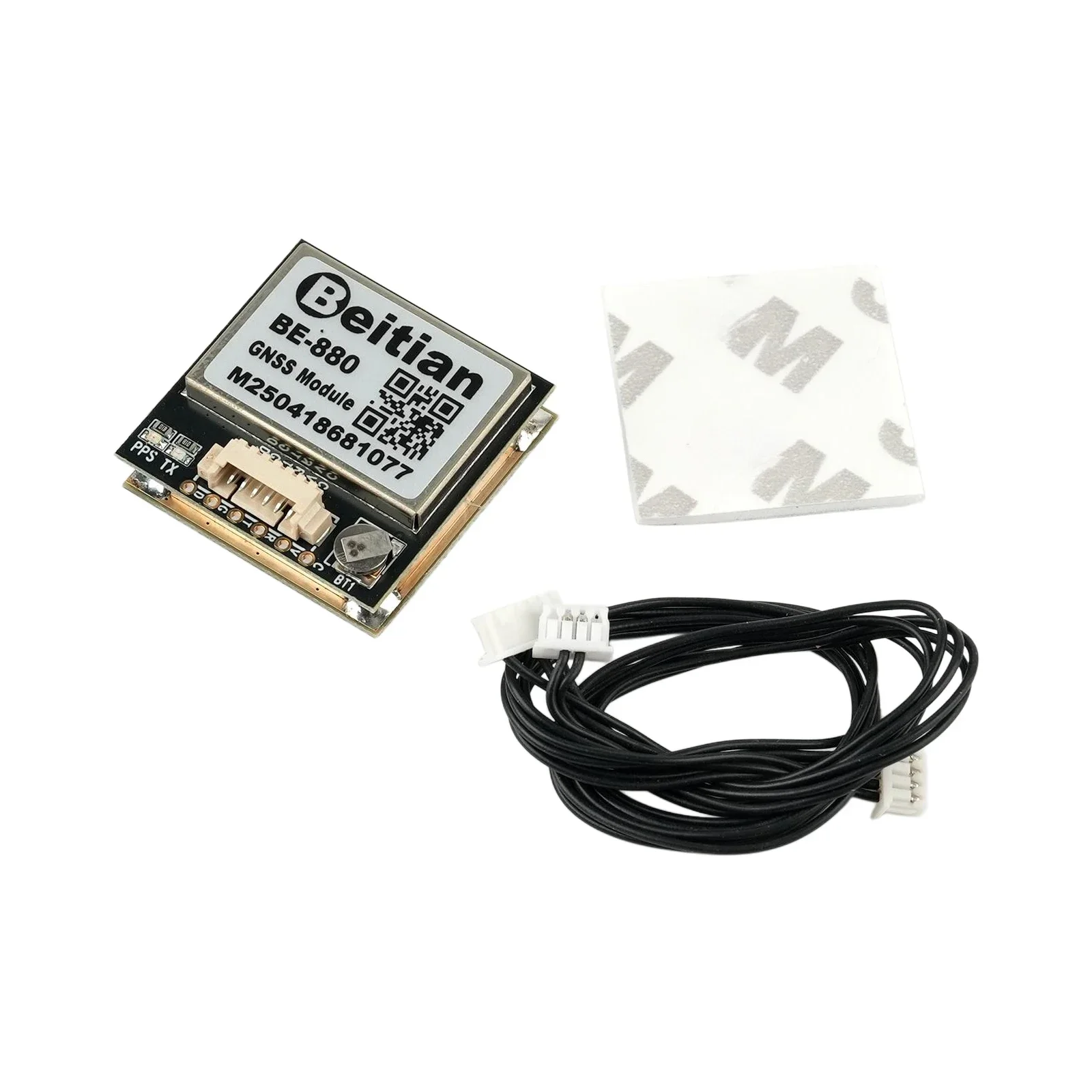 Beitian BE-880 GPS-Modul mit Kompass-Flash-Speicher 28 x 28 x 11 mm Navigationspositionierung für Drohnen-RC