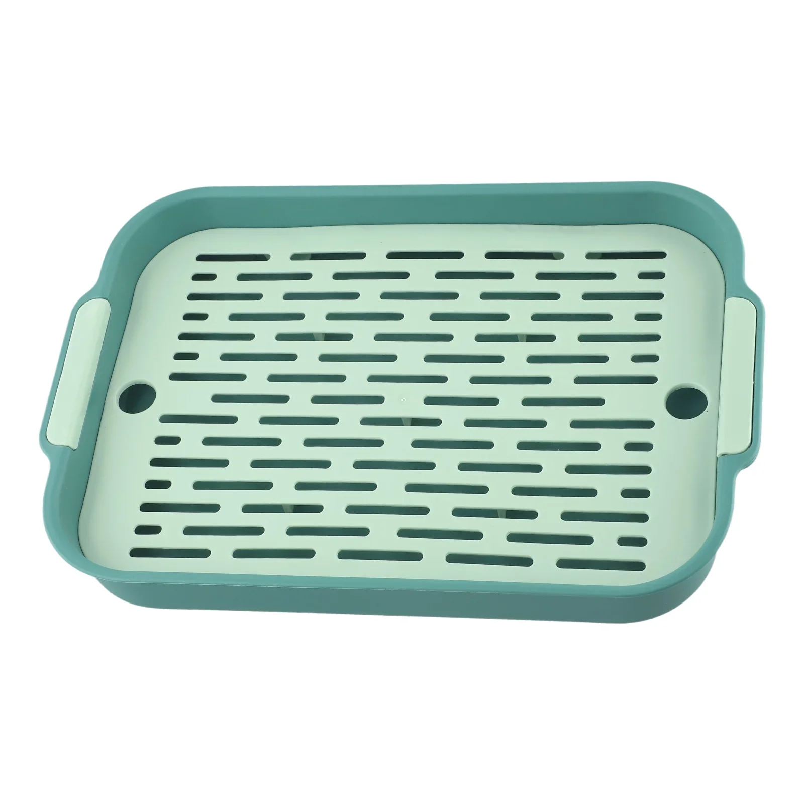 For Pet’s Training Tray Rabbit Litter Tray For Pet’s Training Detachable Design Heightened Grid Design Practical