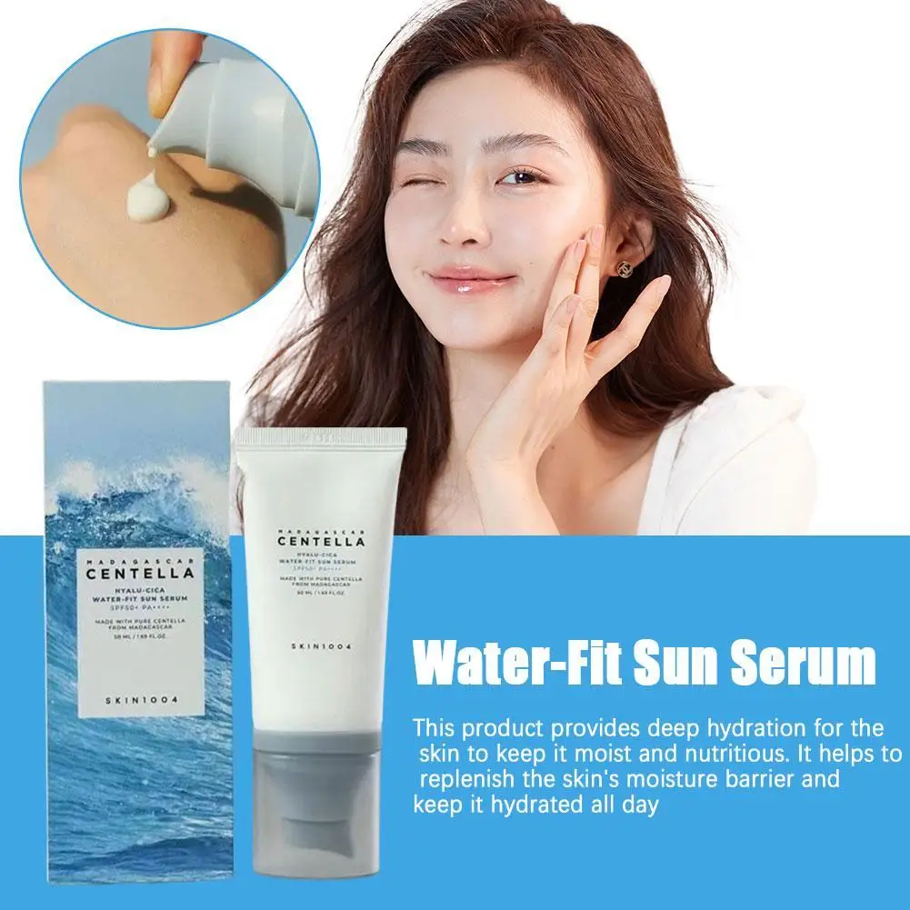 

50mL Hyaluronic Acid Snow Grass Water Sensitive Protective Cream Madagascar Centella Hyalu Cica Water-Fit Sun Serum