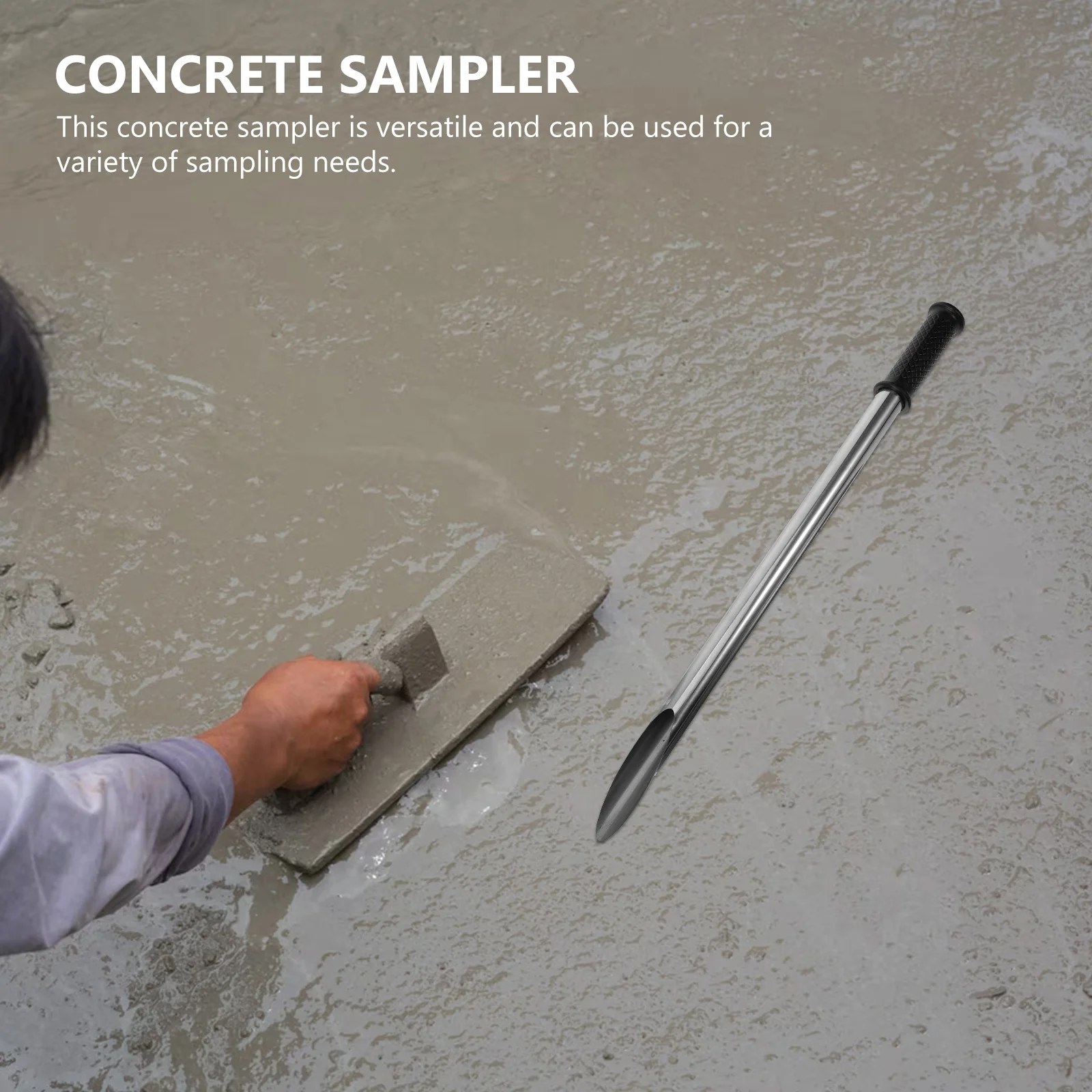 

Long Soil Sampler Tube Stainless Steel Concrete Sampler Powder Sampling Tool for Wheat Grain Corn Agriculture Supply