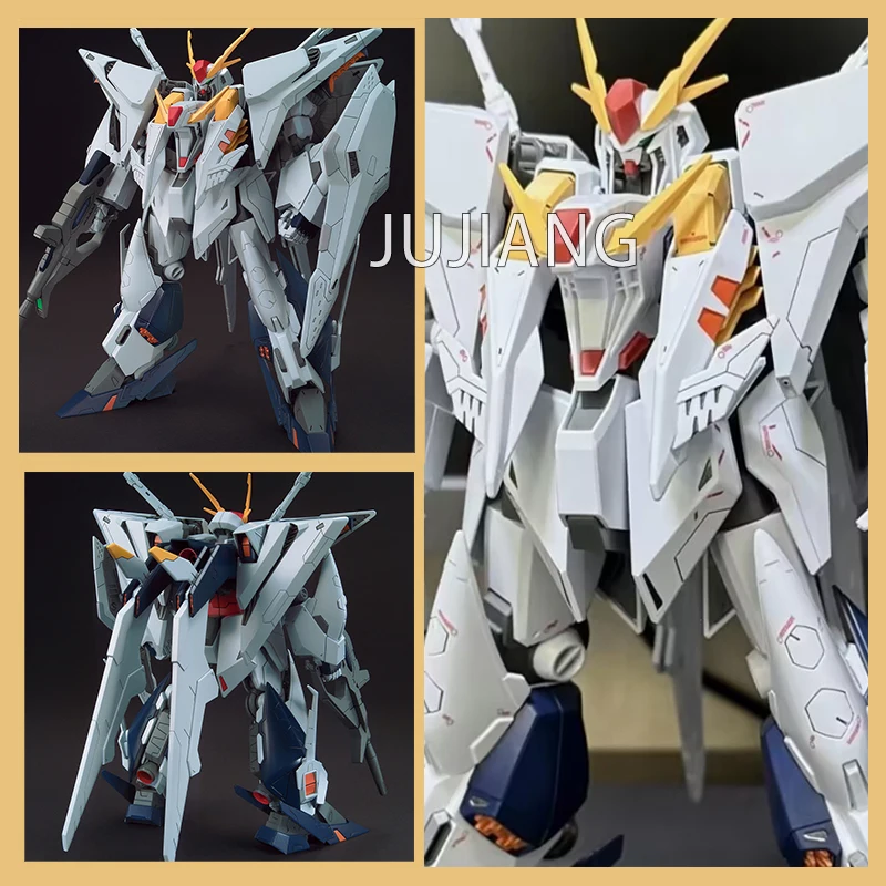 

In Stock JUJIANG HG RX-105 XI 1/144 Assembly Model Kit Action Figure Robot Toy for Hobby Kids Collection Plastic Model Gift